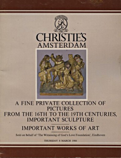 Christies 1984 Old Masters & Important Sculpture - Click Image to Close
