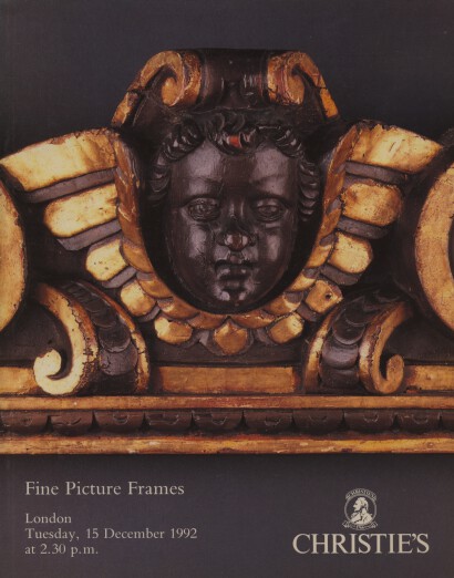 Christies 1992 Fine Picture Frames