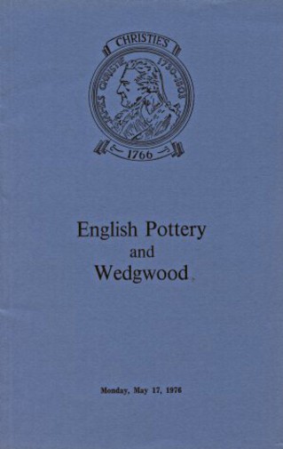 Christies 1976 English Pottery and Wedgwood