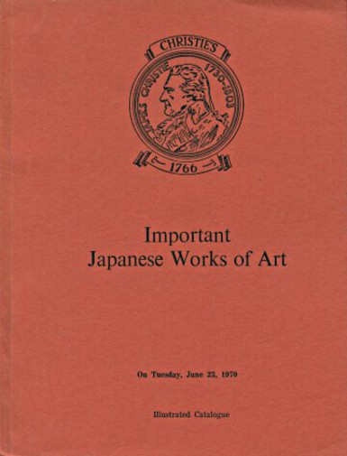 Christies 1970 Fine Japanese Swords, Fittings & Works of Art