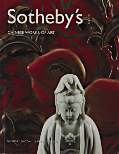 Sothebys November 2003 Chinese Works of Art (Digital Only)