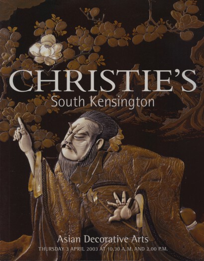 Christies April 2003 Asian Decorative Arts