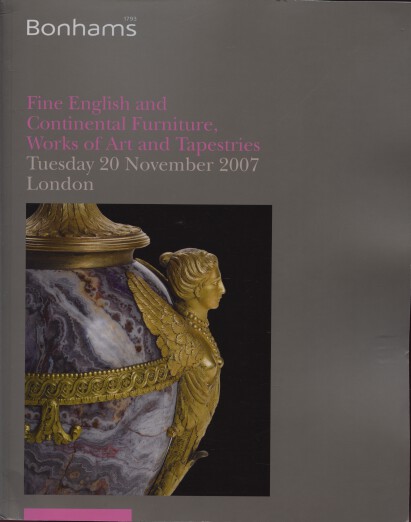 Bonhams 2007 Fine English & Continental Furniture - Click Image to Close