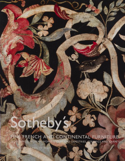 Sothebys April 2007 Fine French & Continental Furniture