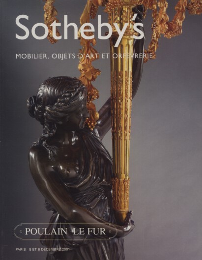 Sothebys 2001 French Furniture, Works of Art, Silver (Digital Only)