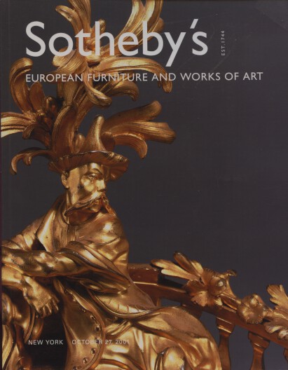 Sothebys 2001 European Furniture & Works of Art