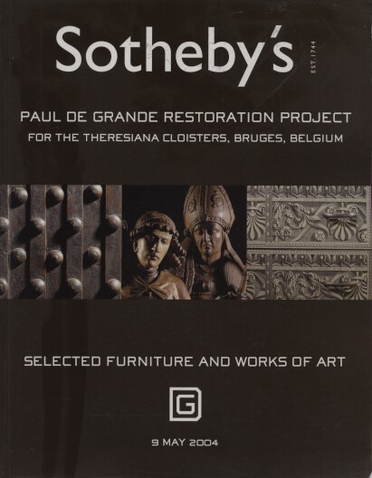 Sothebys 2004 Grande Restoration Furniture Works of Art