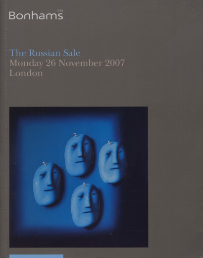 Bonhams 2007 The Russian Sale, Paintings, Works of Art
