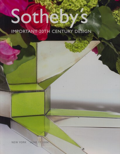 Sothebys June 2004 Important 20th Century Design