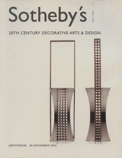 Sothebys November 2004 20th Century Decorative Arts & Design
