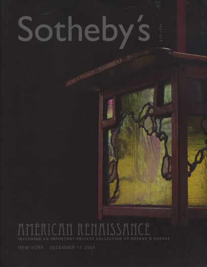 Sothebys 2004 American Renaissance & Arts & Crafts