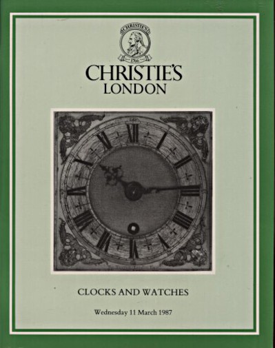 Christies 1987 Clocks and Watches