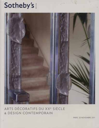 Sothebys 2011 20th Century Decorative Arts & Design