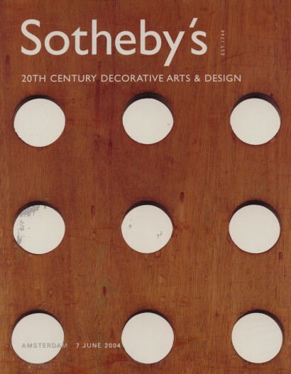 Sothebys 2004 20th Century Decorative Arts & Design