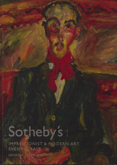 Sothebys 2007 Impressionist and Modern Art Evening Sale