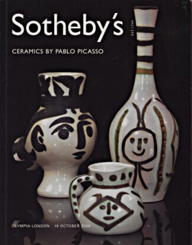 Sothebys 2006 Ceramics by Picasso