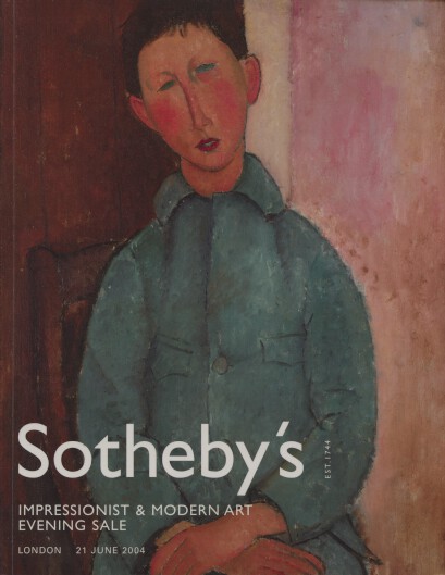 Sothebys 2004 Impressionist and Modern Art Evening Sale