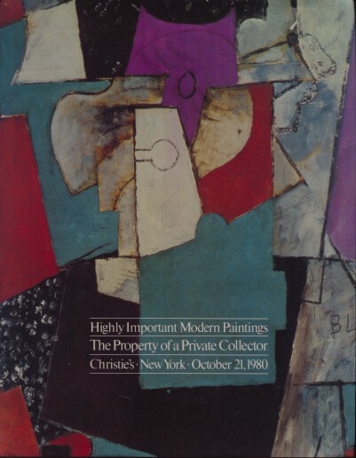 Christies 1980 Highly Important Modern Paintings