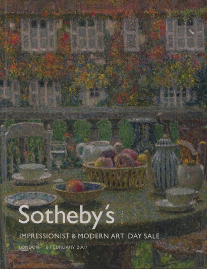 Sothebys 2007 Impressionist & Modern Art Day Sale