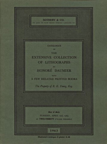 Sothebys April 1963 Daumier Collection Lithographs & Books (Digital only) Sothebys April 1963 Daumier Collection Lithographs & Books (Digital only)