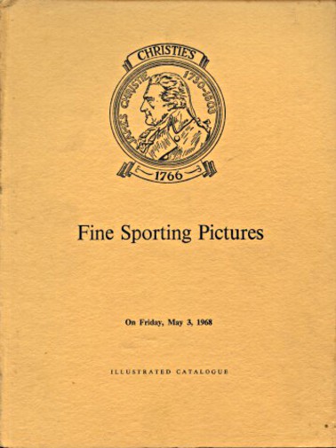 Christies 1968 Fine Sporting Pictures