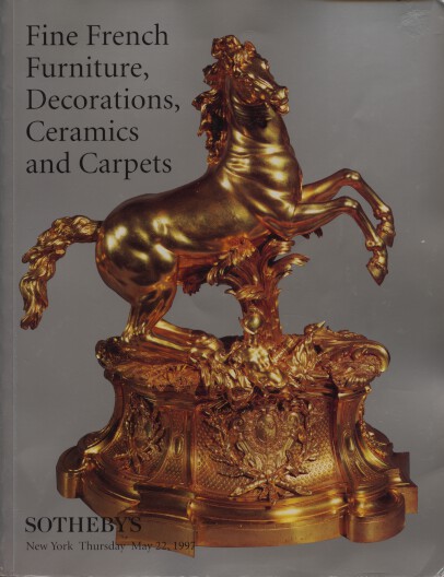 Sothebys 1997 Fine French Furniture, Decorations, Ceramics - Click Image to Close