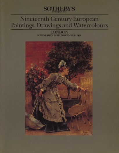 Sothebys 1990 19th Century European Paintings, Drawings - Click Image to Close