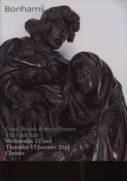 Bonhams 2011 Good British Pottery, Pewter. The Oak Sale - Click Image to Close