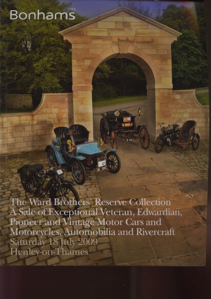 Bonhams 2009 Ward Collection Veteran Edwardian Vintage Cars