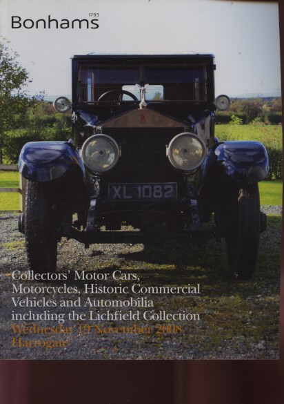 Bonhams 2008 Lichfield Collection Cars, & Historic Vehicles