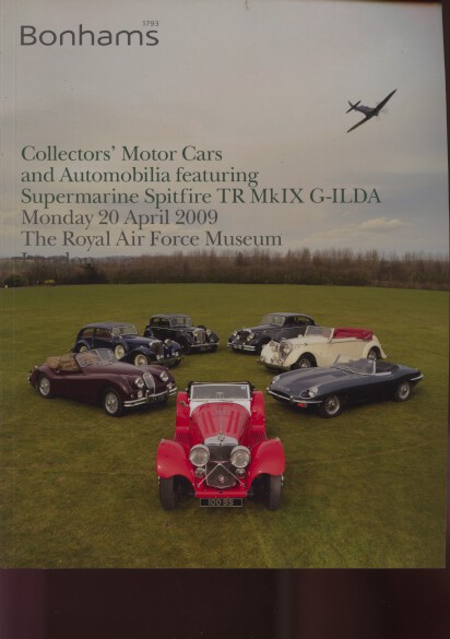 Bonhams 2009 Collectors Motor Cars,Supermarine Spitfire