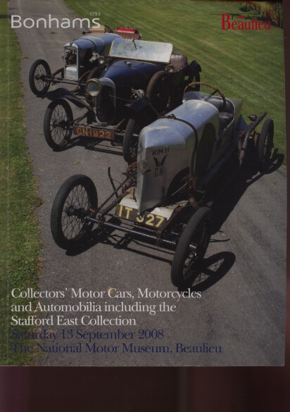 Bonhams 2008 Stafford East Collection Motor Cars, Motorcycles