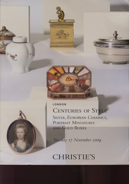 Christies 2009 Portrait Miniatures, Silver, Gold Boxes