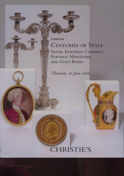Christies June 2010 Portrait Miniatures, Silver, Gold Boxes