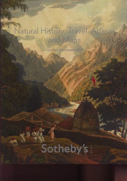 Sothebys 2008 Natural History, Travel, Atlases & Maps