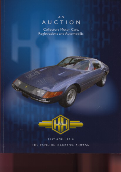H&H 2010 Collectors Motor Cars, Registrations & Automobilia (Digital only)