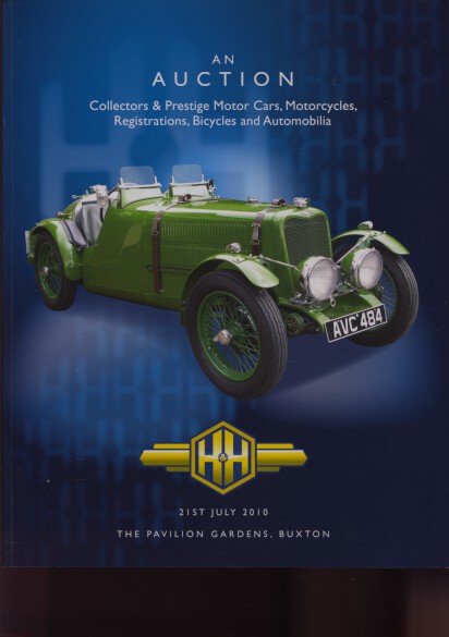 H&H 2010 Collectors & prestige Motor Cars Motorcycles etc (Digital only)