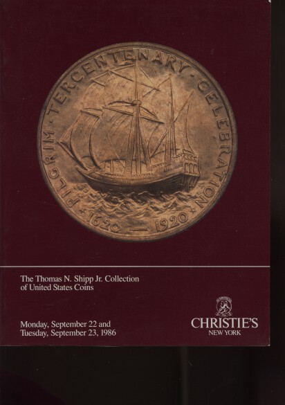 Christies 1986 Shipp Collection of United States Coins