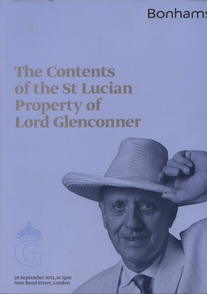 Bonhams 2011 Lord Glenconner St Lucian Property Contents - Click Image to Close