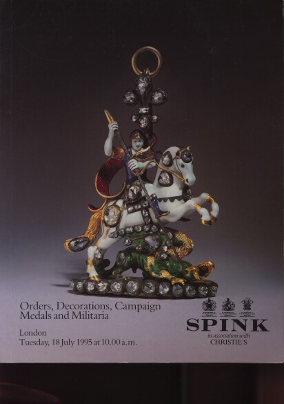 Spink 1995 Orders, Decorations, Campaign Medals, Militaria