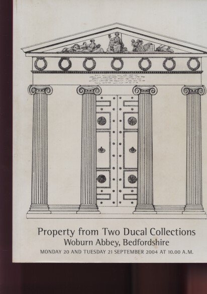 Christies 2004 Property from Two Ducal Collections Woburn Abbey