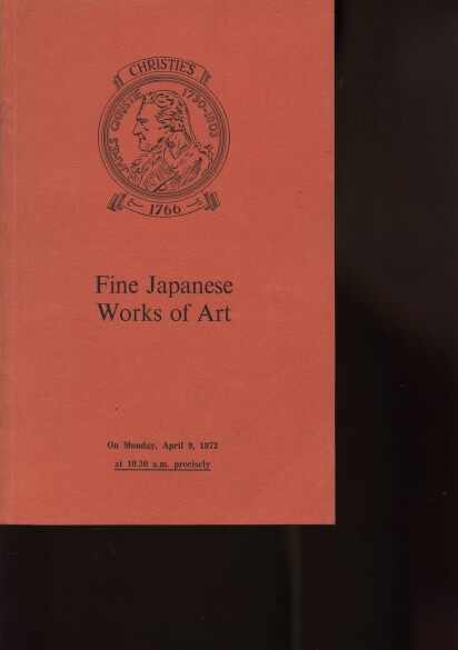 Christies April 1973 Fine Japanese Works of Art