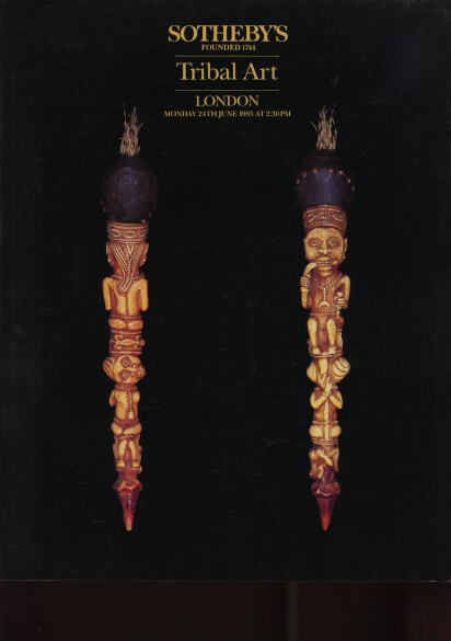 Sothebys June 1985 Tribal Art