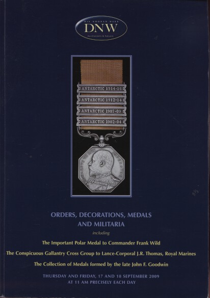 DNW 2009 Orders, Decorations, Medals & Militaria