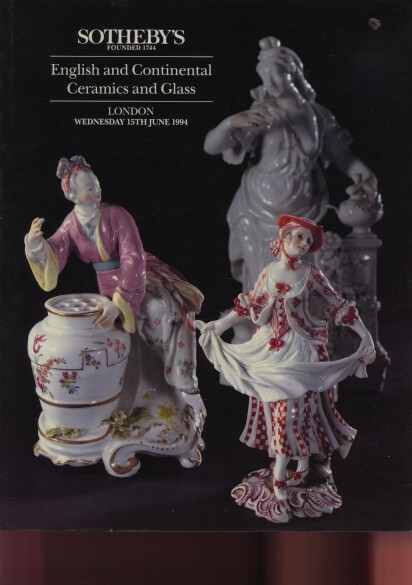 Sothebys 1994 English & Continental Ceramics & Glass