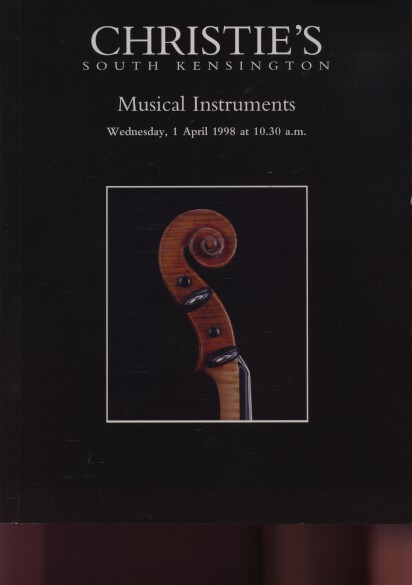 Christies 1998 Musical Instruments