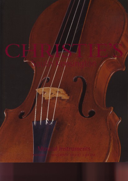 Christies November 2001 Musical Instruments