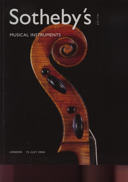 Sothebys July 2004 Musical Instruments