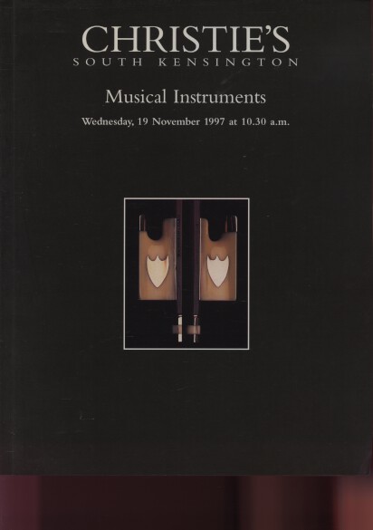Christies 1997 Musical Instruments