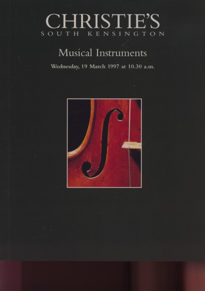 Christies March 1997 Musical Instruments